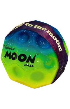 Mingea hiperelastica: Waboba Moon Ball. Albastru-verde-galben