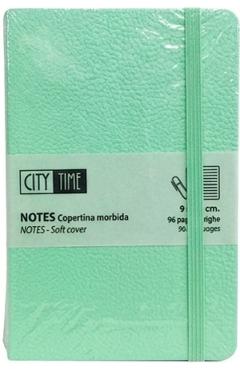 Mini agenda verde pastel nedatata
