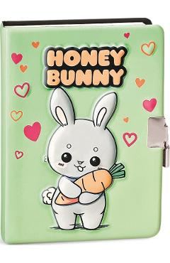 Jurnal 3D cu lacat: Honey Bunny
