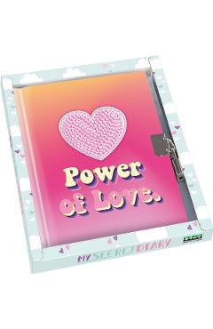 Jurnal secret cu lacat. Girls power. Power of Love