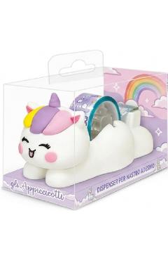 Dispenser banda adeziva Magic Unicorns. Unicorn mov