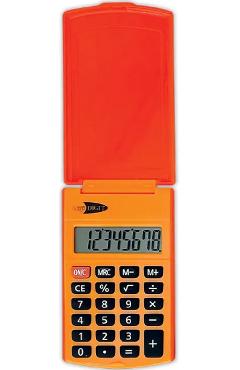 Calculator de buzunar 8 Digits. Portocaliu