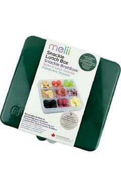 Cutie snack: 9 compartimente. Pine Green