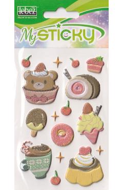 Stickere decorative. My sticky 3D. Dulciuri