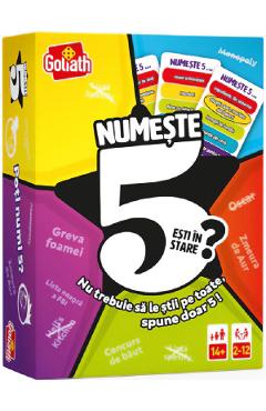 Joc de petrecere. Numeste 5