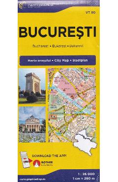Bucuresti. Harta orasului