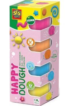 Set plastilina happy 4 buc