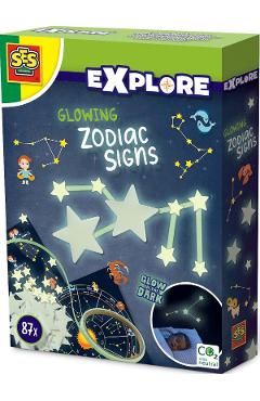 Set Explore: Glow in the Dark. Semne zodiacale