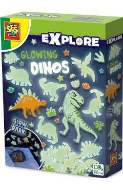 Set Explore: Glow in the Dark. Dinozauri