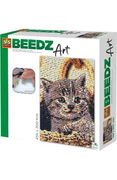 Set margele de calcat. Beedz Art. Pisica