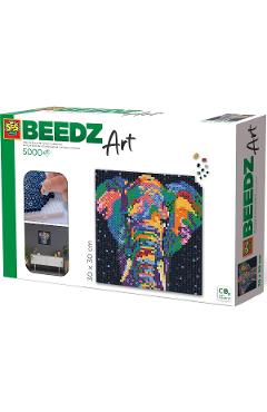 Set margele de calcat. Beedz Art. Elefant fantasy