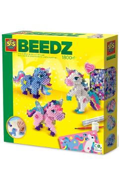 Set margele de calcat. Beedz: Unicorni