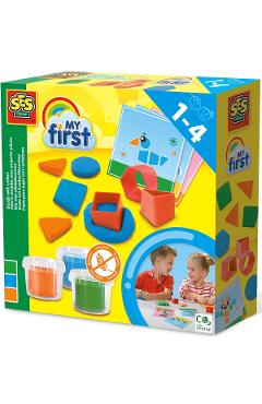 Plastilina cu forme de modelat. My First