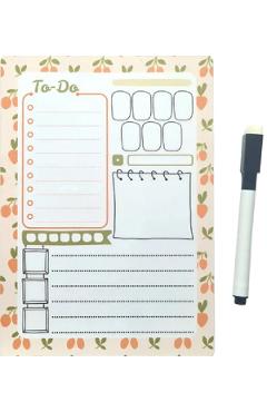 Planner magnetic. Portocaliu