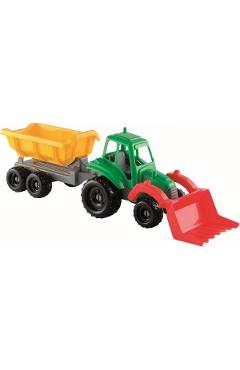 Jucarie: Tractor cu remorca