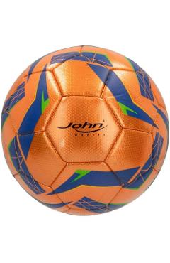 Minge de fotbal: Portocaliu cu albastru. John Sports. Competition III