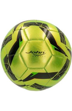 Minge de fotbal: Verde cu negru. John Sports. Competition III