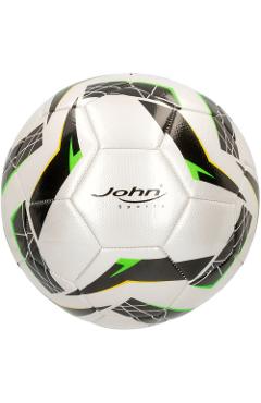 Minge de fotbal: Alb cu negru. John Sports. Competition III