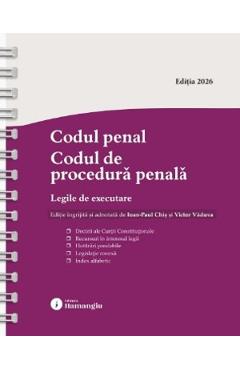 Codul penal. Codul de procedura penala Act.25 mai 2026 Ed.Spiralata - Ioan-Paul Chis, Victor Vaduva