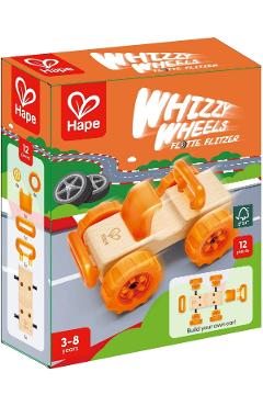 Jucarie: Masinuta Whizzy Wheels. Portocaliu