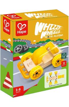 Jucarie: Masinuta Whizzy Wheels. Galben