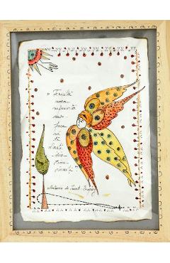 Ilustratie inramata. Model 13: Fericita