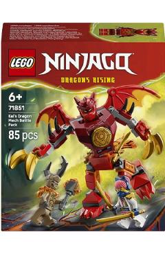 Lego Ninjago. Pachet de lupta robotul dragon al lui Kai