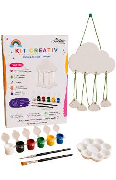 Kit creativ: Norisori agatatori. Ceramica pentru pictat