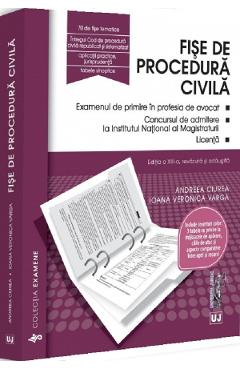 Fise de procedura civila 2026 Ed.13