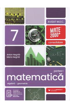 Matematica - Clasa 7 Partea 1 - Consolidare - Anton Negrila, Maria Negrila