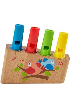 Jucarie: Panpipe curcubeu