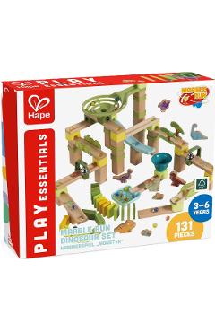 Jucarie din lemn: Marble Run Dino Adventure