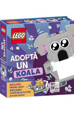 Lego. Adopta un Koala. Activitati pentru micii iubitori de animale