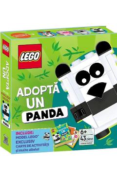 Lego: Adopta un Panda. Activitati pentru micii iubitori de animale