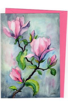 Felicitare: Magnolii