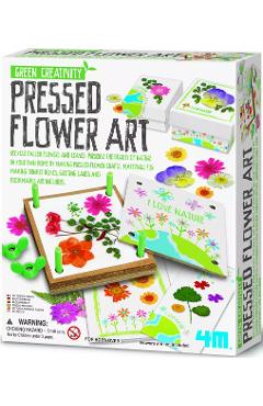 Kit creativ. Presa pentru flori si frunze. Green Creativity