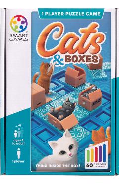 Joc puzzle: Cats and Boxes