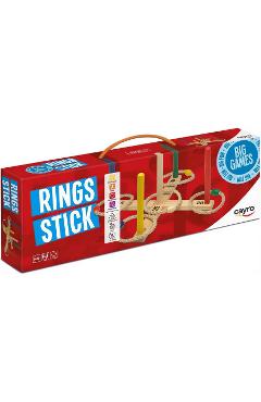 Joc de aruncat la tinta cu inele. Rings Stick