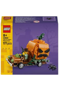 Lego. Camioneta cu dovleac sculptat