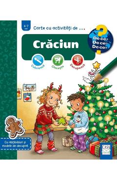 Carte cu activitati de Craciun