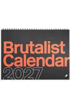 Brutalist Calendar 2027 - Derek Lamberton