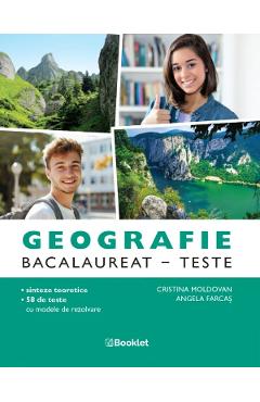 Geografie. Bacalaureat. Teste 2026 - Cristina Moldovan, Angela Farcas
