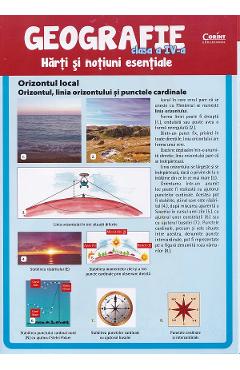 Geografie - Clasa 4 - Harti si notiuni esentiale - Octavian Mandrut