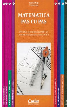 Matematica pas cu pas - Clasa 7 - Formule si notiuni esentiale - Camelia Neta, Ciprian Neta