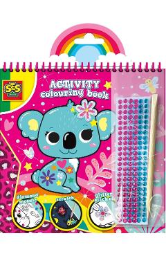 Carte de activitati cu diamante 3 in 1