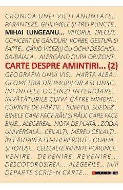 Carte despre amintiri - Mihai Lungeanu