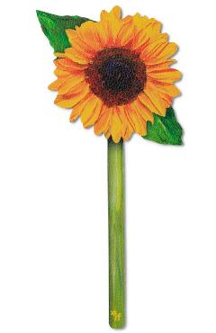 Semn de carte. Painted Sunflower