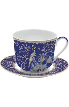 Set cana cu farfurie: Eclectic Chic