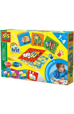 Set acuarele pentru degetele si carduri