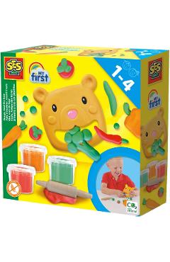 Set creativ cu plastilina. Hraneste ursuletul